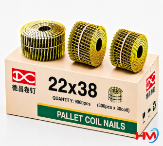 Đinh cuộn trơn 22x38