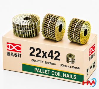 Đinh cuộn trơn 22x42