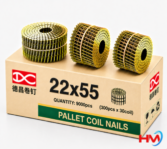 Đinh cuộn trơn 22x55