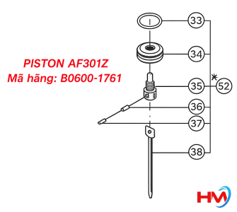 PISTON SÚNG BẮN ĐINH