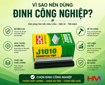 Vì sao nên dùng đinh công nghiệp?