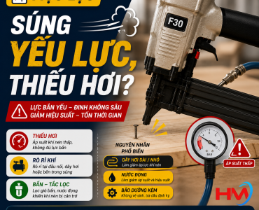 Súng yếu lưc, thiếu hơi?