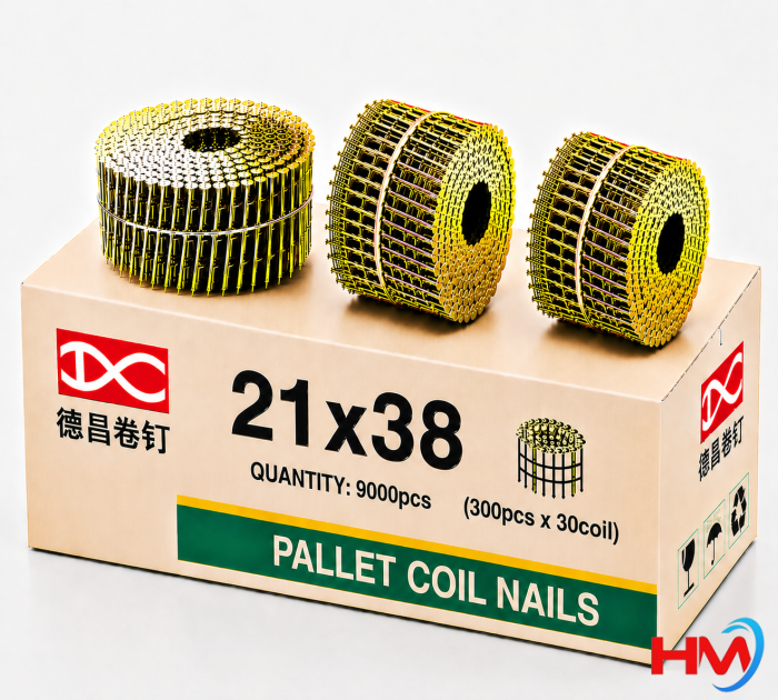 Đinh cuộn trơn 21x38