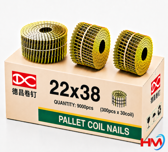 Đinh cuộn xoắn 22x38