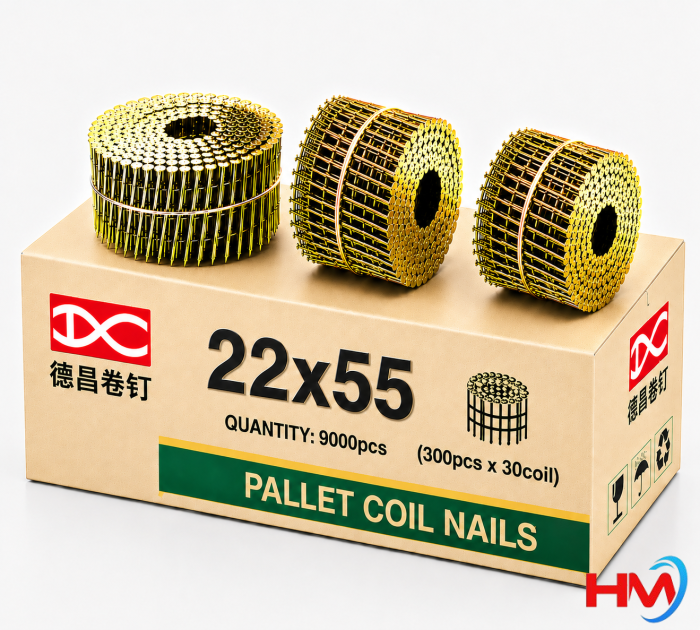 Đinh cuộn xoắn 22x55