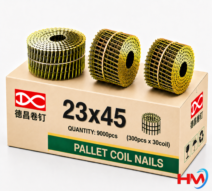 Đinh cuộn xoắn 23x45