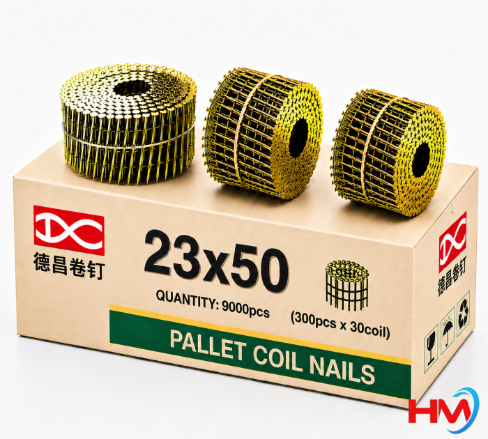 Đinh cuộn trơn 23x50