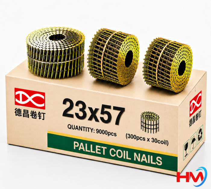 Đinh cuộn trơn 23x57