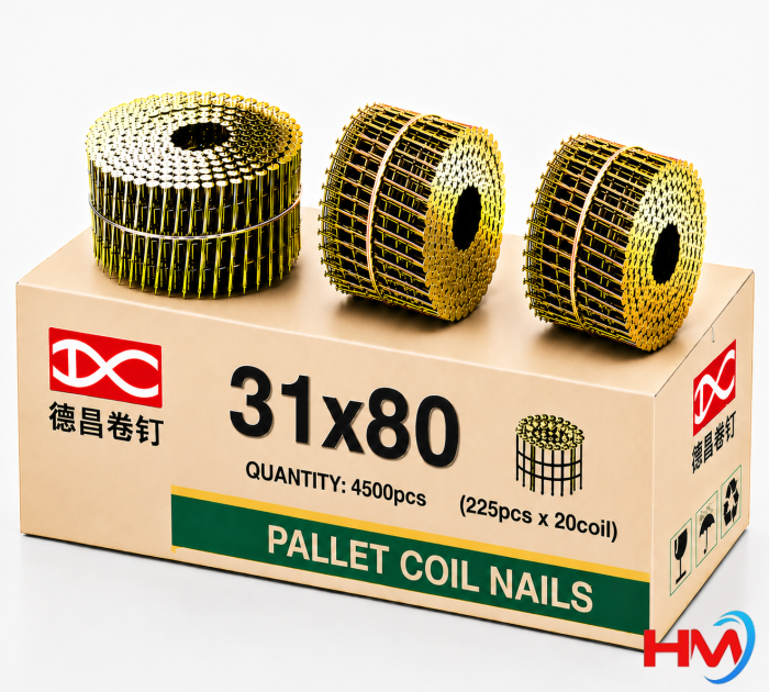 Đinh cuộn trơn 31x80